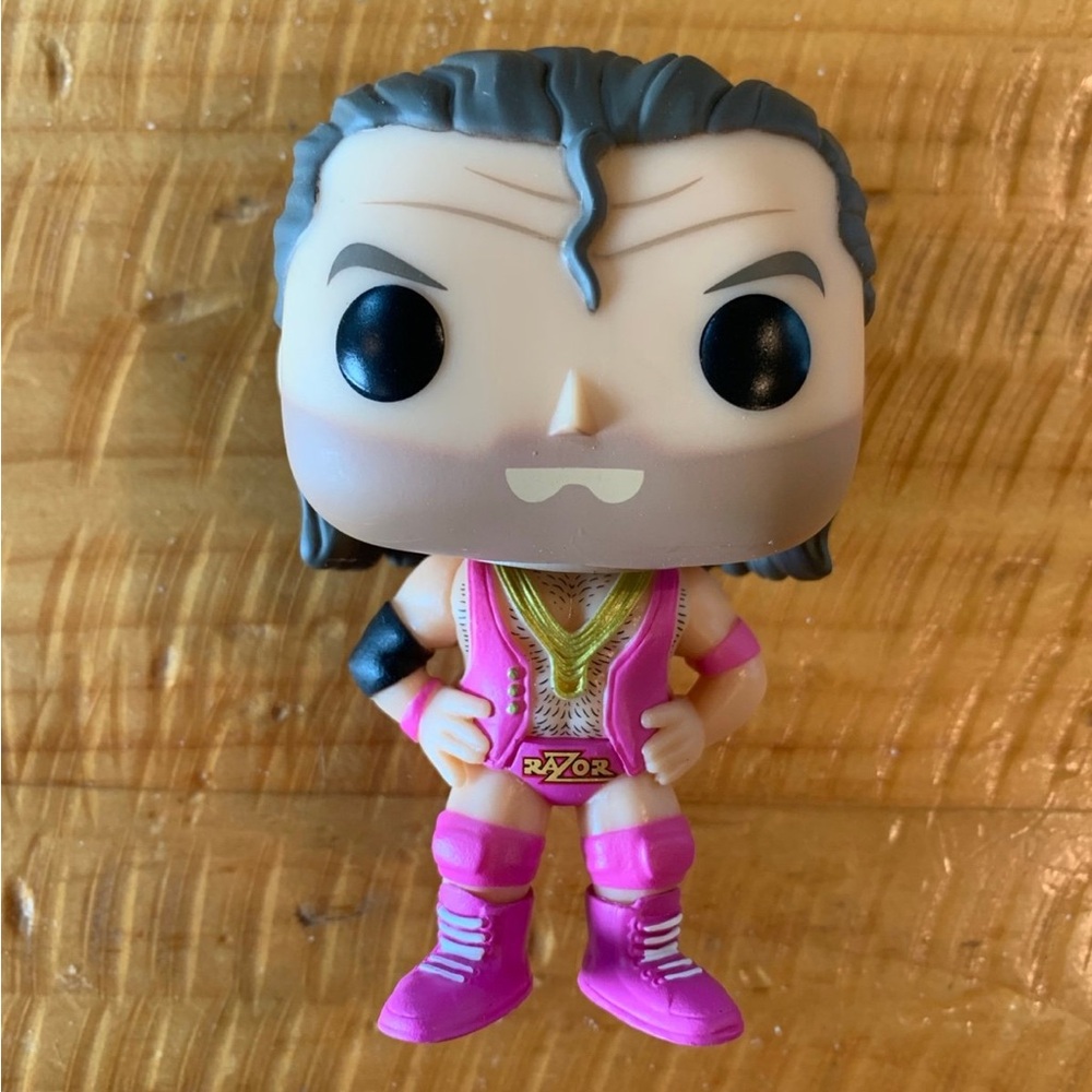 WWE Razor Ramon Funko Pop! Pink and Gold Figure